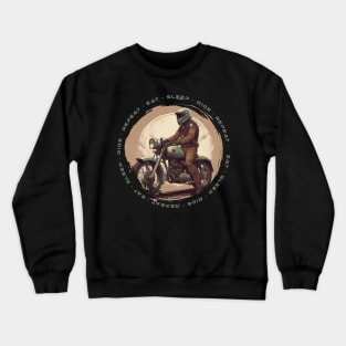 Eat Sleep Ride Repeat motorcycle Crewneck Sweatshirt